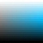 Cyan Hue in 2D